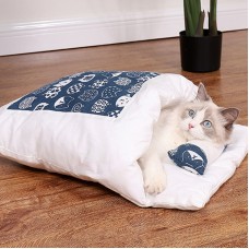 Daeorio Sleeping Bag Pet Cushion – Comfortable and Warm Sleeping Bag for Pets, Ideal for Cats and Small Dogs